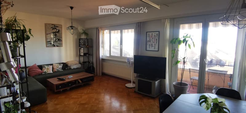 3.5 p. 68 m2, av. Riant-Mont 17 Lausanne centre très calme. (4)