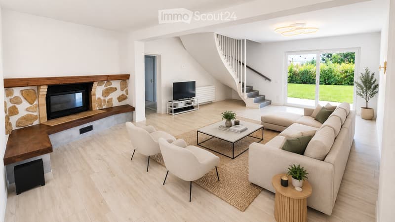 Belle maison récemment rénovée de 8.5 pcs avec grand jardin (1)