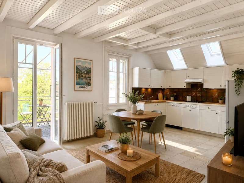 Lumineux appartement avec accès jardin (4)