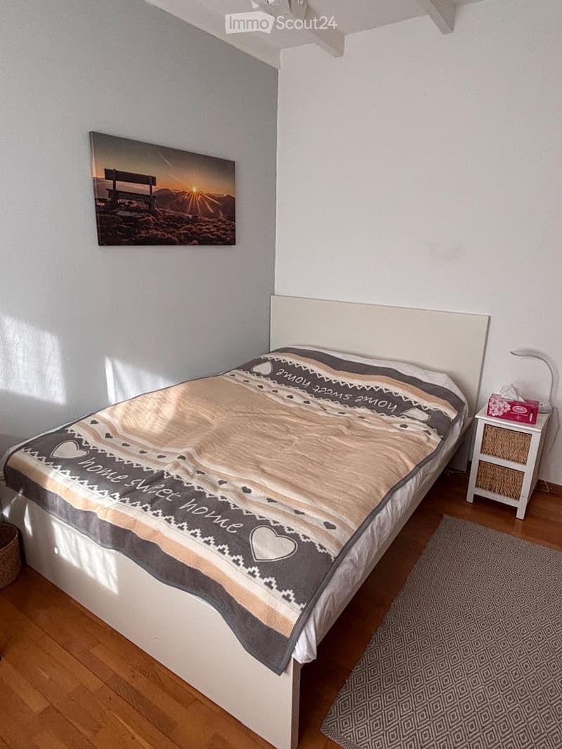 Chambre avec lit 140x200 à la campagne (3)