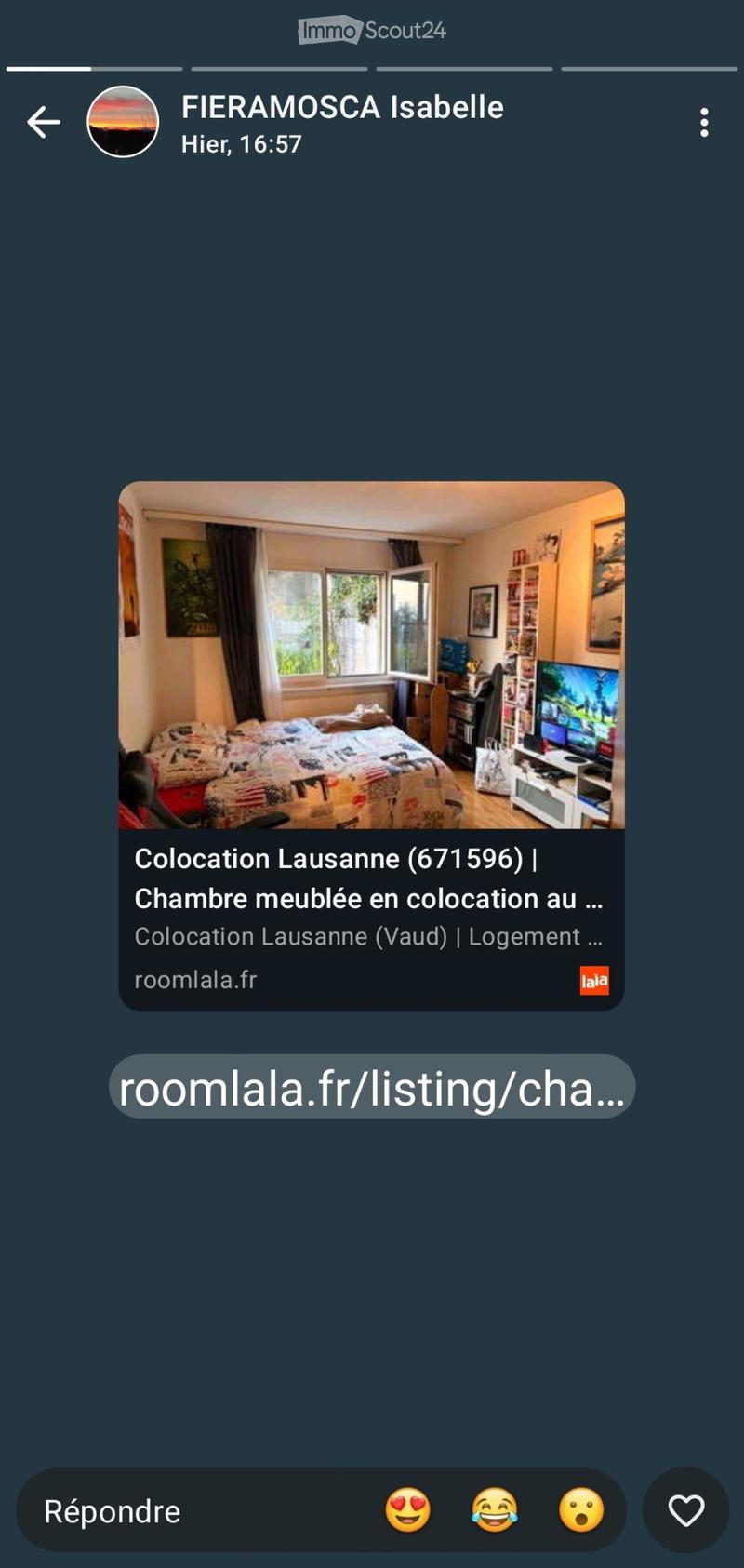 Chambre en colocation (1)