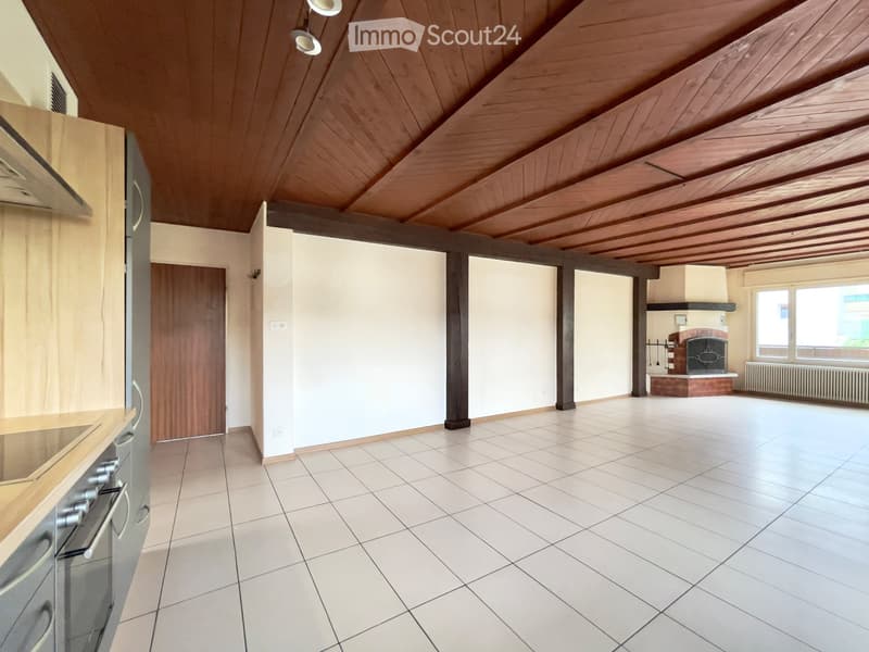 Bassecourt, Ribe 20 - Grand 2,5 pces avec cheminée (7)