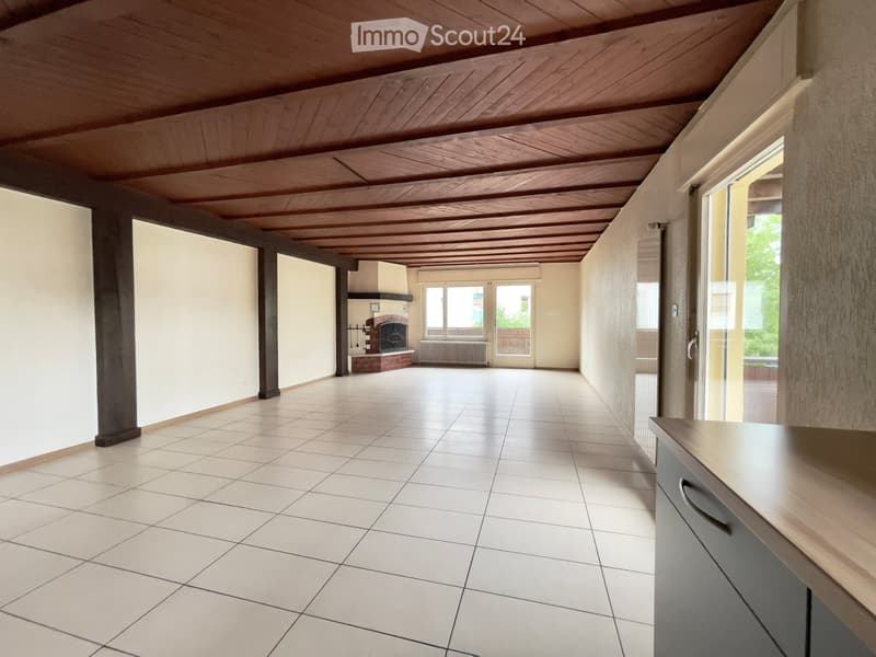 Bassecourt, Ribe 20 - Grand 2,5 pces avec cheminée (8)