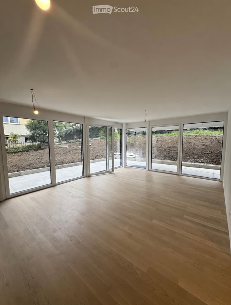 À louer grand 2.5 p neuf avec terrasse et jardin exclusif (2)
