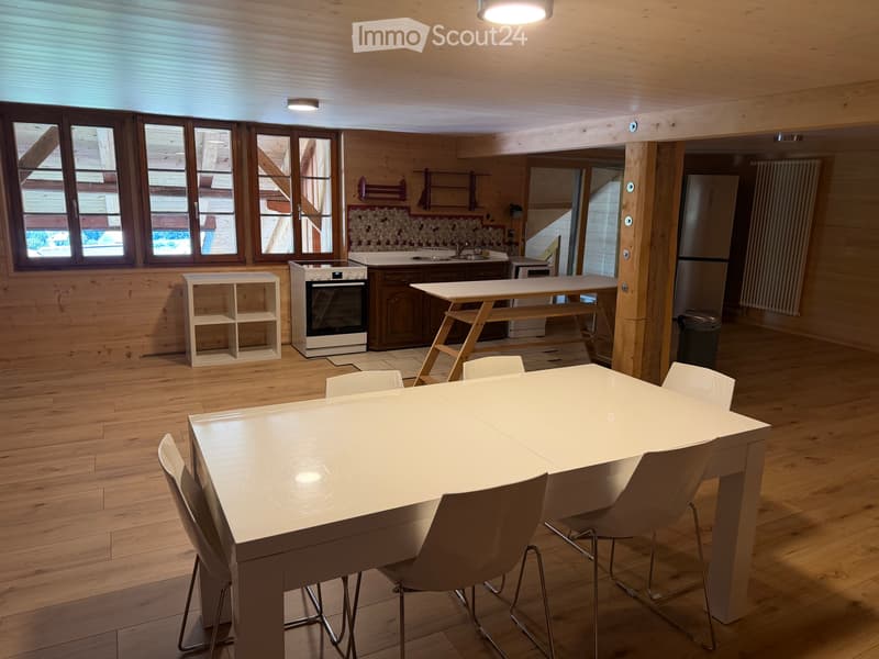 À louer  Loft meublé de 125 m² dans ferme rénovée (3)