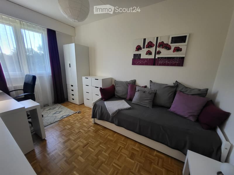 Chambre meublée 10.5 m² à sous-louer Grand-Lancy (1)