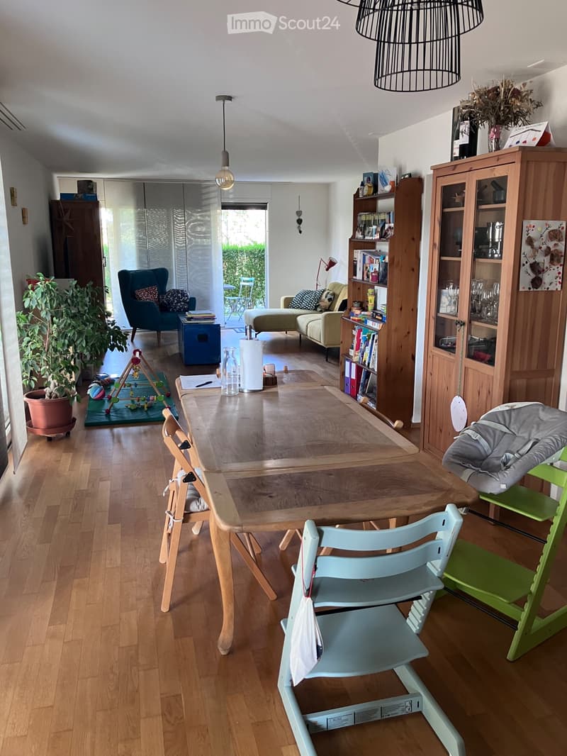 Joli appartement 4,5 au rez dans un quartier familial (1)