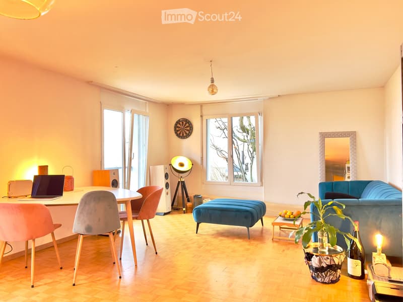 Chambre en colocation avec vue sur le lac à Neuchâtel (2)