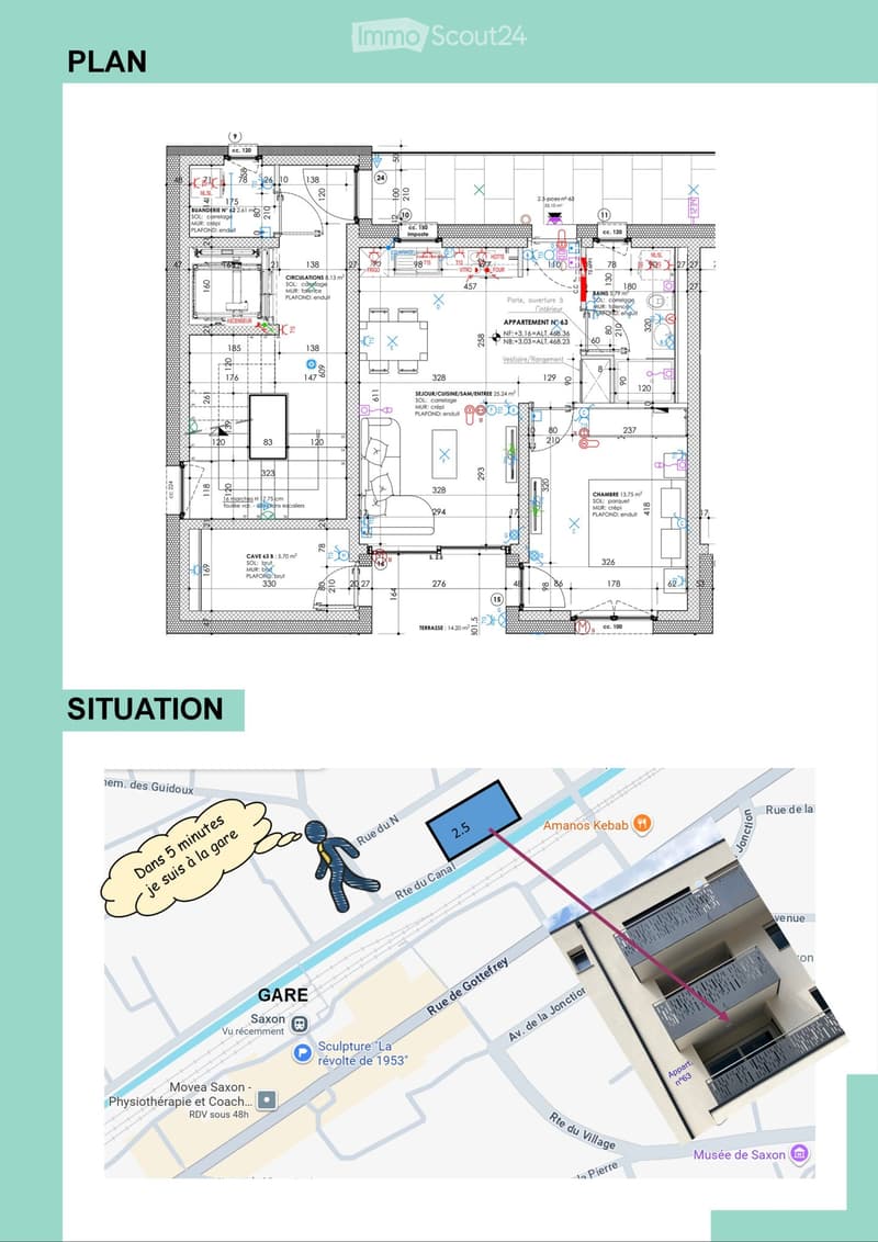 2.5 pces, Imm. neuf, Haut standing, Minergie, Foyer de jour (2)