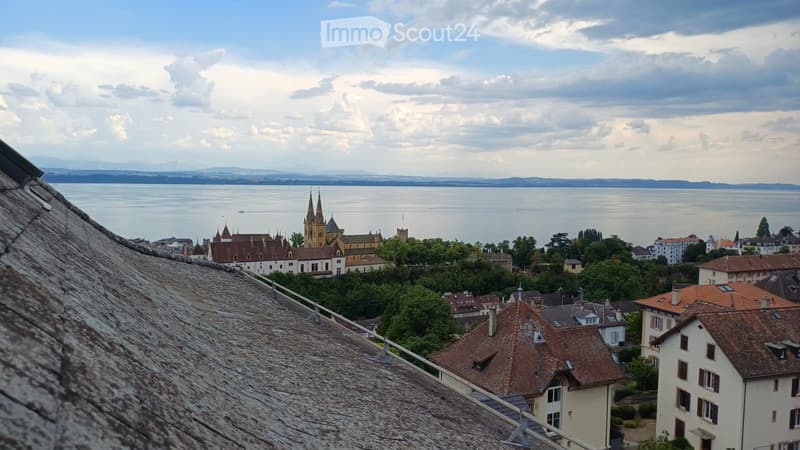 A louer, chambre d'étudiant indépendante hauts de Neuchâtel (1)