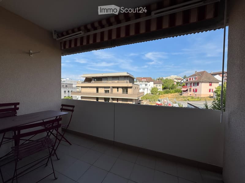 Studio à Morges avec balcon, 300m gare (2)