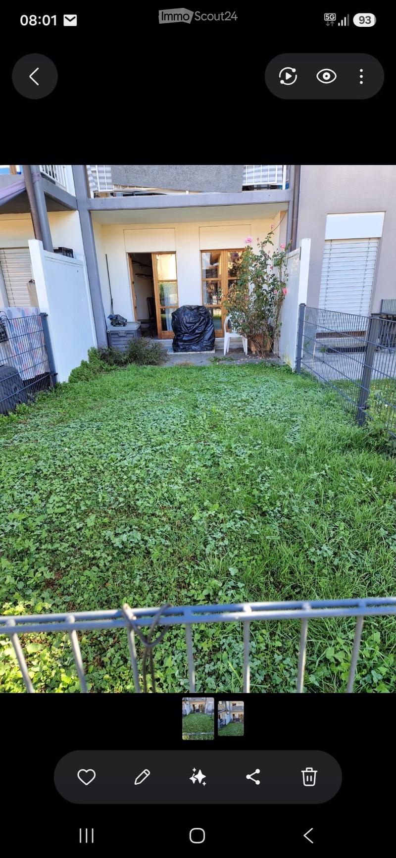 Bel appartement de 2p au rez, meublé Libre dès le 01.11.26 (1)