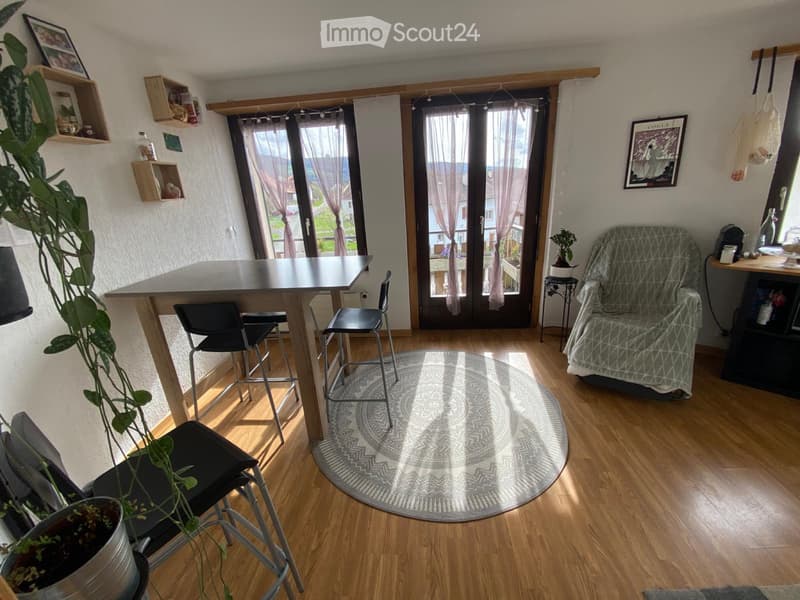 Charmant 2,5pces avec balcon à Fontenais (5)