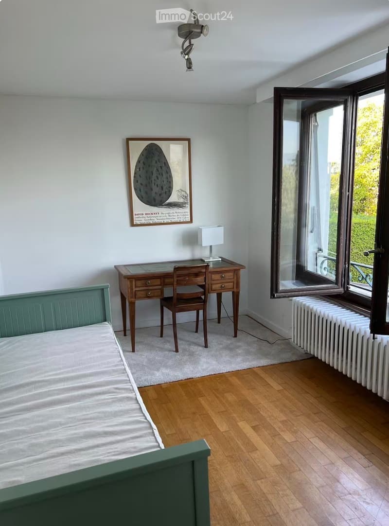Appart caractère 150 m2 - jardin/vue partielle lac- 6-8 mois (8)