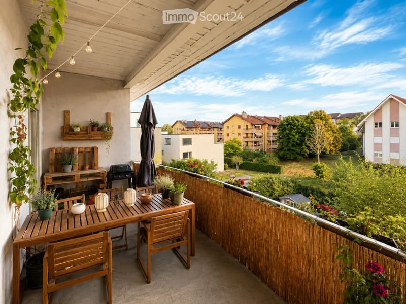Chambre en colocation-terrasse et parking Avenches 895 CHF (1)
