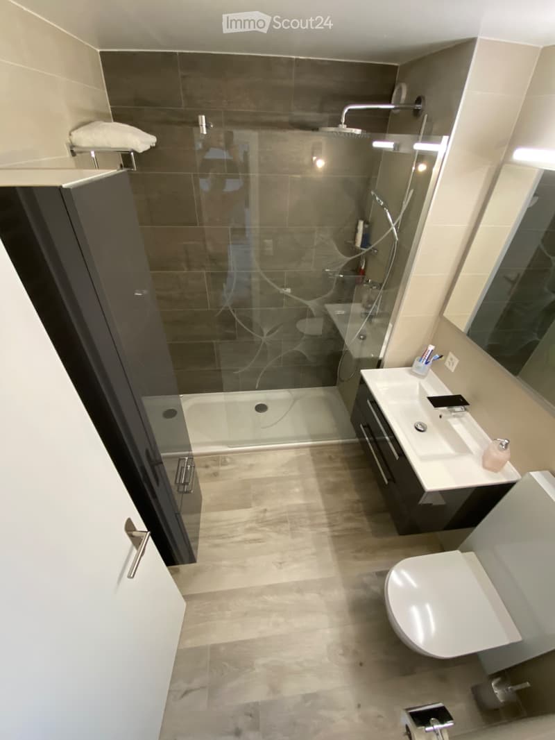 Super studio 1.5 pcs rénové, balcon, parking, Vue des Alpes (4)