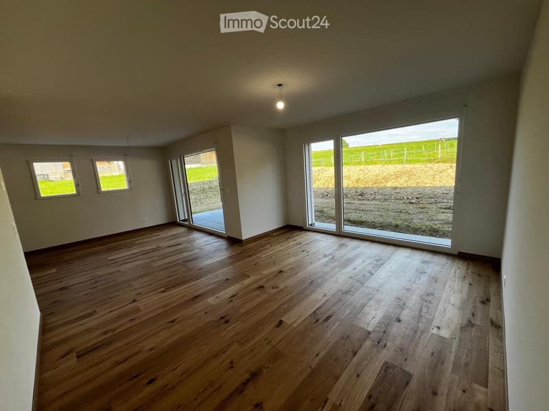 4.5 pièces neuf avec jardin à 5 min de Romont (1)