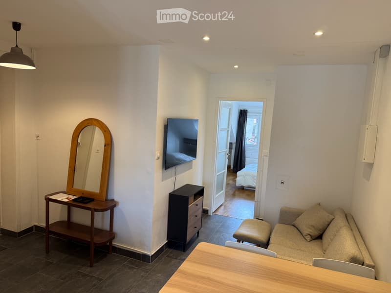 3-pièces (1 chambre) meublé, 50 m², coin calme des Pâquis (4)