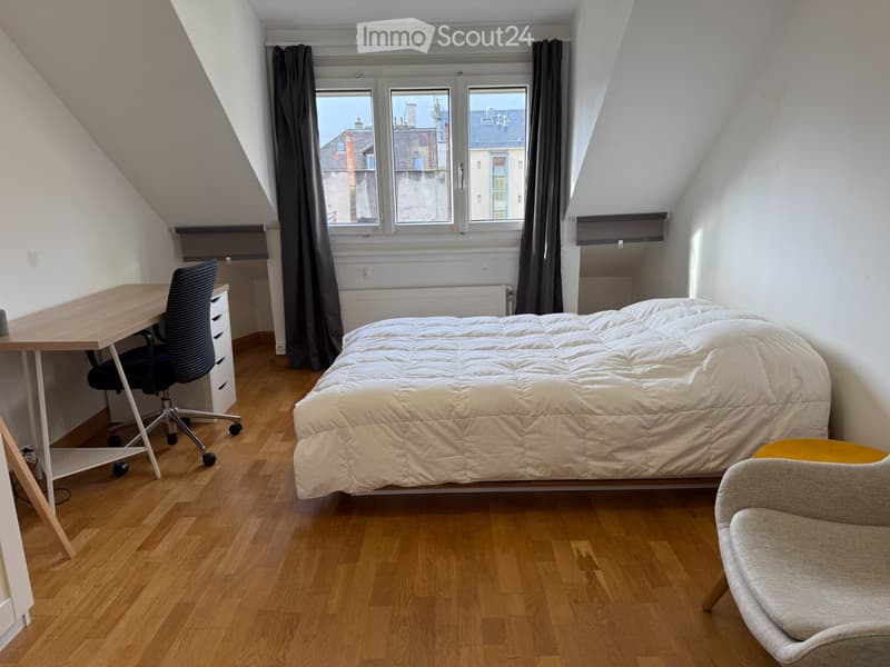 3-pièces (1 chambre) meublé, 50 m², coin calme des Pâquis (3)