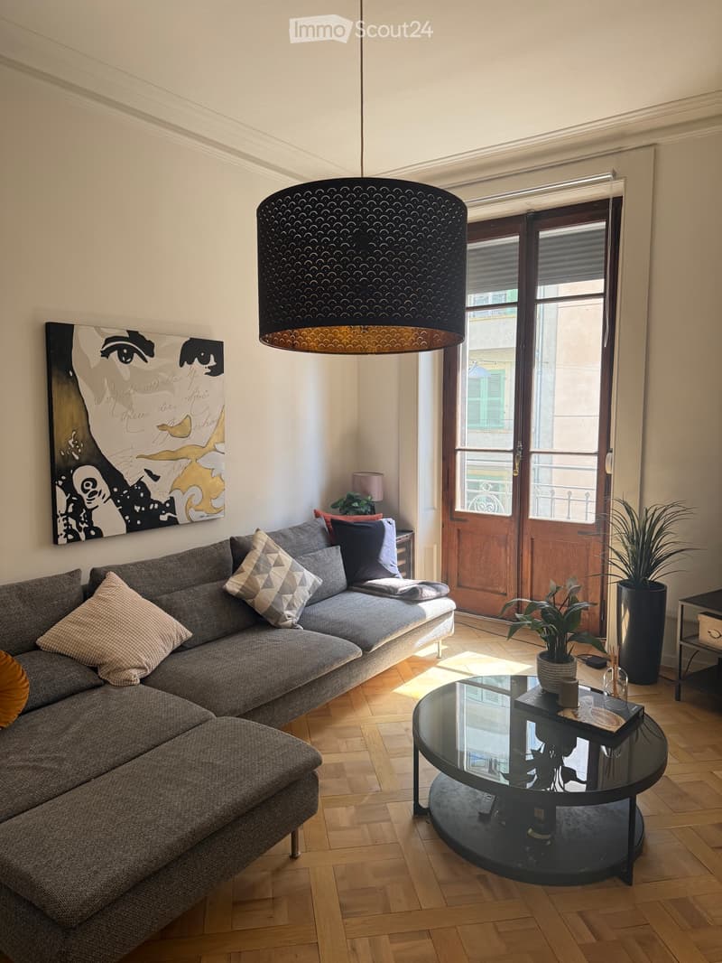 Splendide appartement 80m2 rénové dans centre de Genève (1)