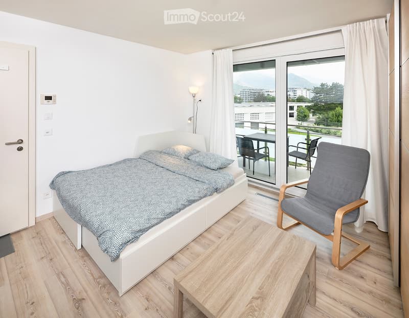 Sion / Studio entièrement meublé avec balcon (2)