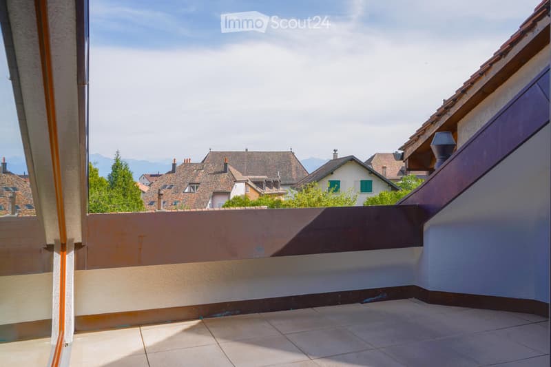Bel appartement à louer dans maison villageoise à Yens (4)