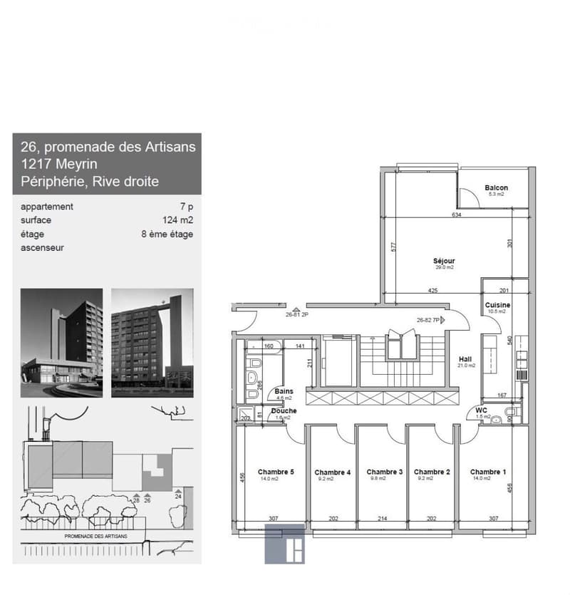 Reprise de bail Magnifique 7 pièces de 124 m² à Meyrin (5)