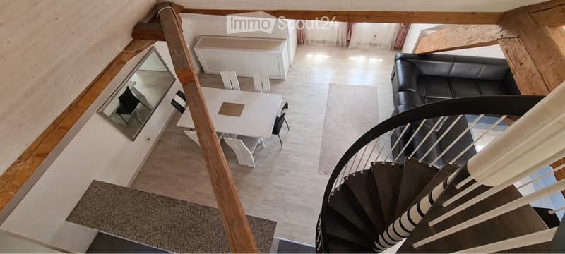 Corgemont Magnifique duplex mansardé de 5,5 pièces (3)