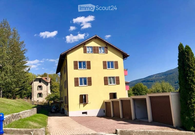 Saint-Imier - 3.5 pièces 70 m² avec balcon - CHF 990.- (1)