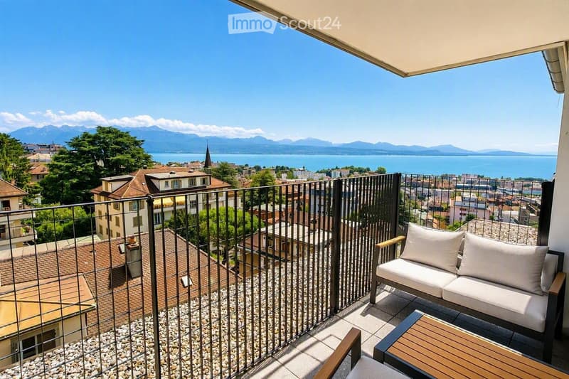 Colocation Grand Duplex vue sur lac et jura (1)