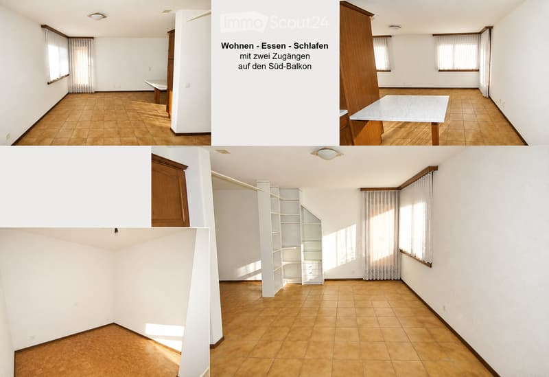 Helle 1,5-Zimmer-Wohnung mit Balkon zu vermieten (2)