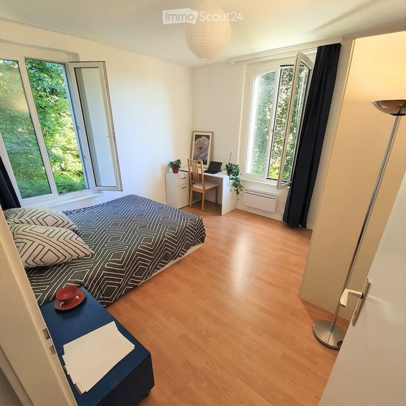 Chambre dans une maison avec balcon et jardin ! (1)