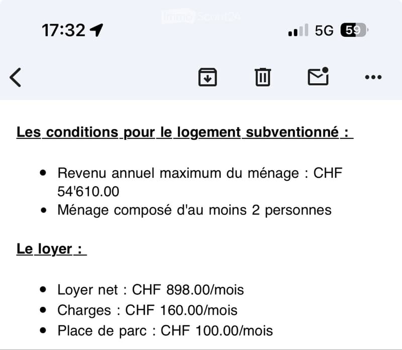Appartement subventionné 3 pièces (2)