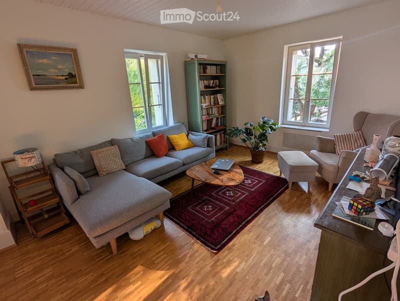 Reprise bail : Superbe duplex lumineux 5 pièces avec jardin (2)