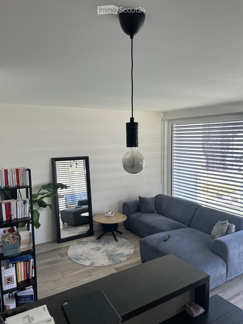 Charmant 2,5 pièces avec balcon et vue sur le lac à Paudex (1)