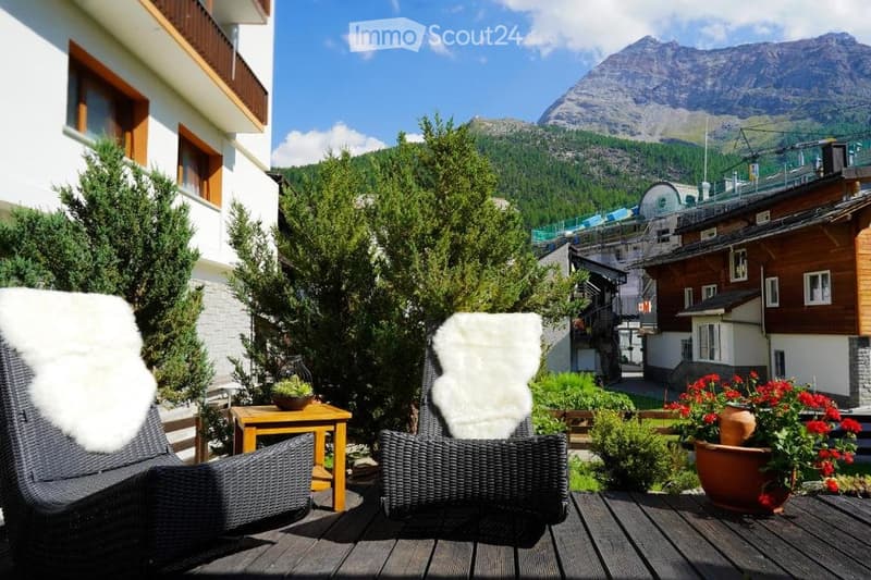 Charmant appt. 3 ch. avec terrasse & jardin - centre village (2)
