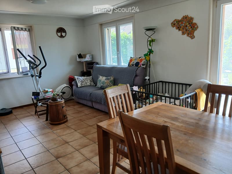 Apparemment 3,5 pièces avec jardin (2)