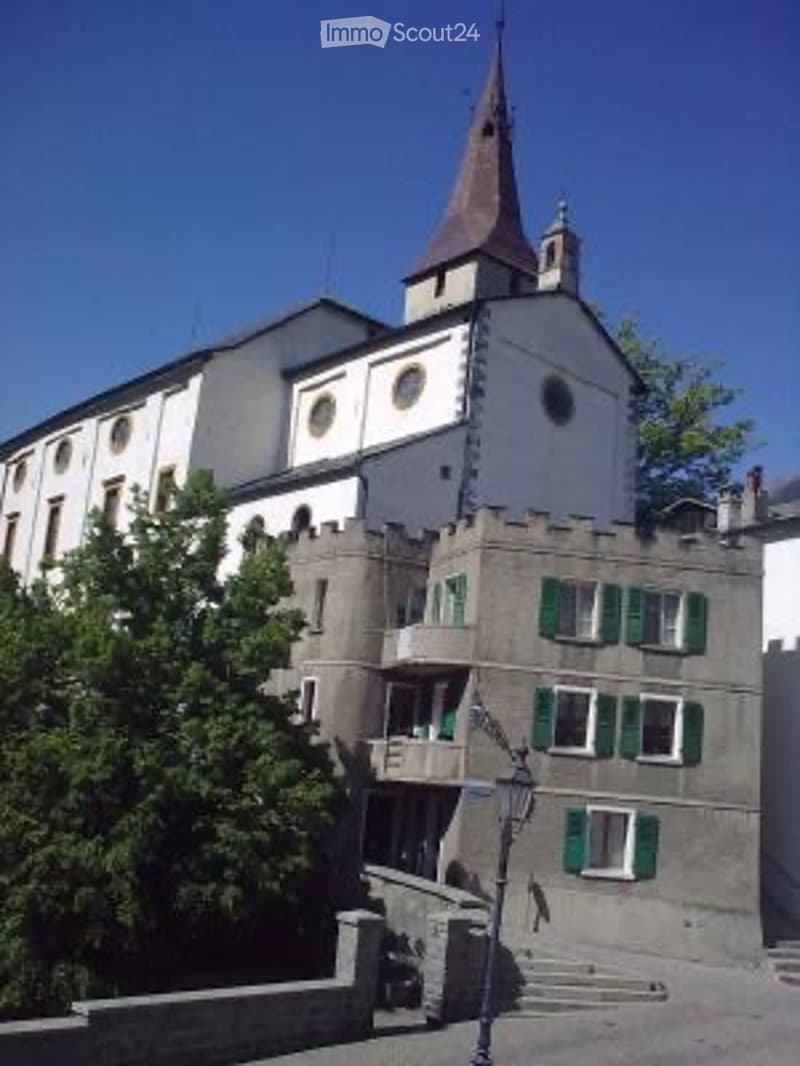 Visp, Zentrum, möblierte 2 Zimmer-Wohnung zu vermieten (5)