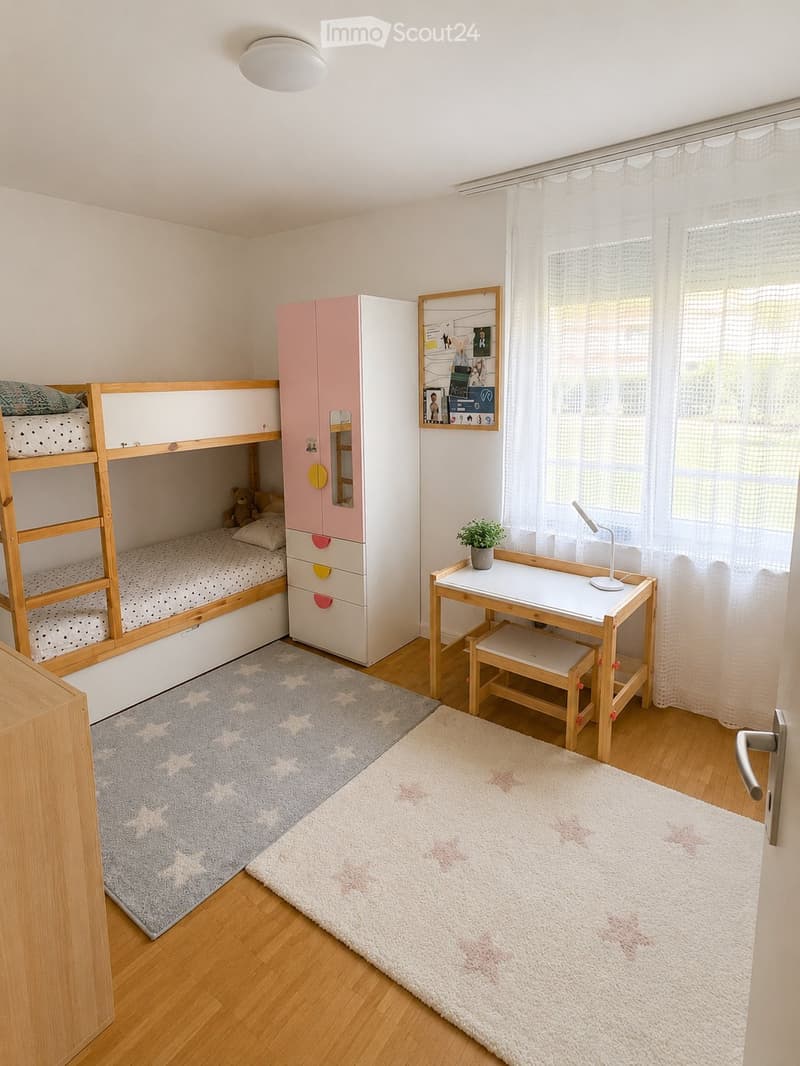 Appartement de 3 chambres avec terrasse/petit jardin / Rolle (4)