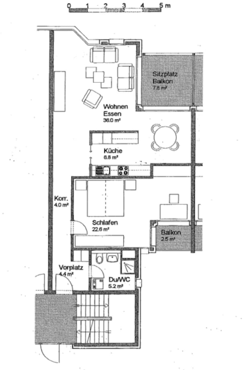 Helle 2,5-Zimmer-Wohnung am Zürichsee (5)