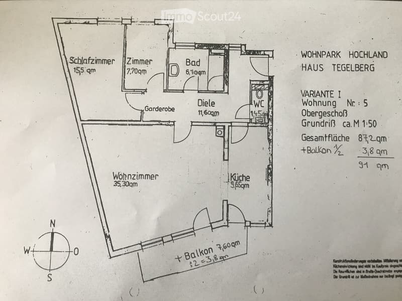 Schöne Etagenwohnung 2,5 Zimmer zentrumsnah (5)