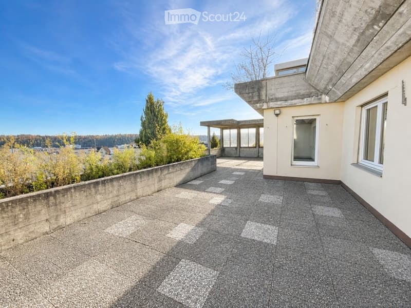 3.5-Zimmer-Terrassenwohnung mit 88 m² Terrasse & Weitsicht (1)