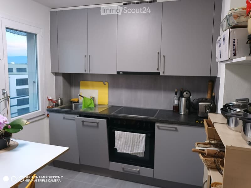 Chambre meublée avec balcon privatif à Renens  CHF 720. TC (3)