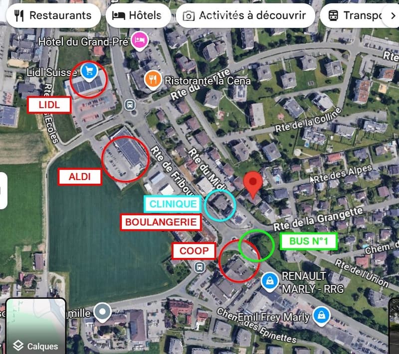 CHAMBRE A LOUER / Appart 4,5p - 50m² / Rénovation complète (5)