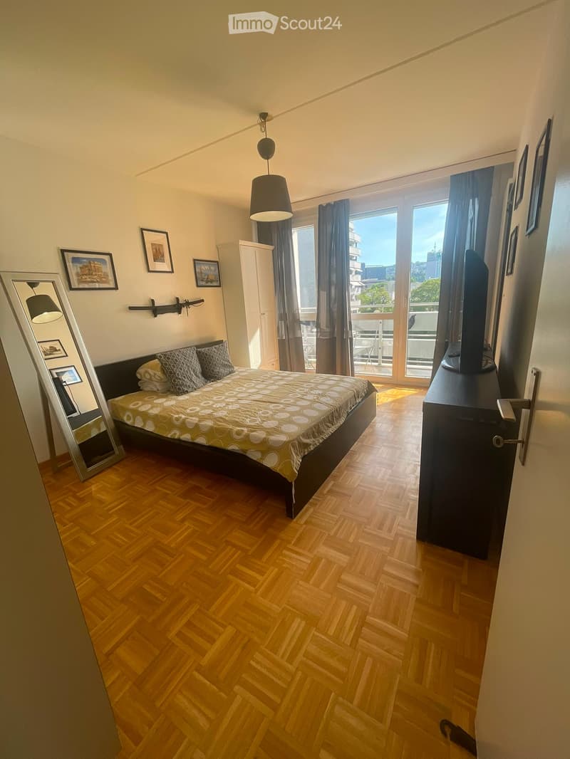 Appartement de 2 pièces, 6ème étage, 59m2, 1550.- (1)