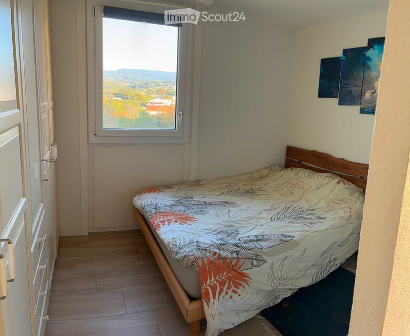 Charmant appartement de 2 pièces avec balcon et vue à Gland (2)