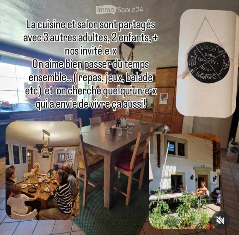 Chambre en colocation/collectif à Ecoteaux (3)