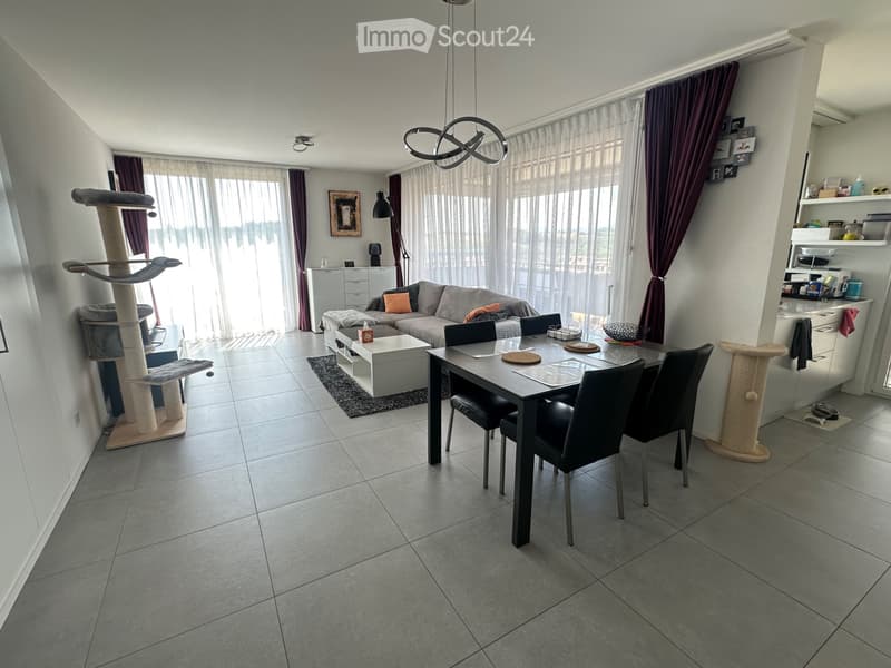 Appartement bien pensé de 3 pièces à Bussigny au 2ème étage (1)