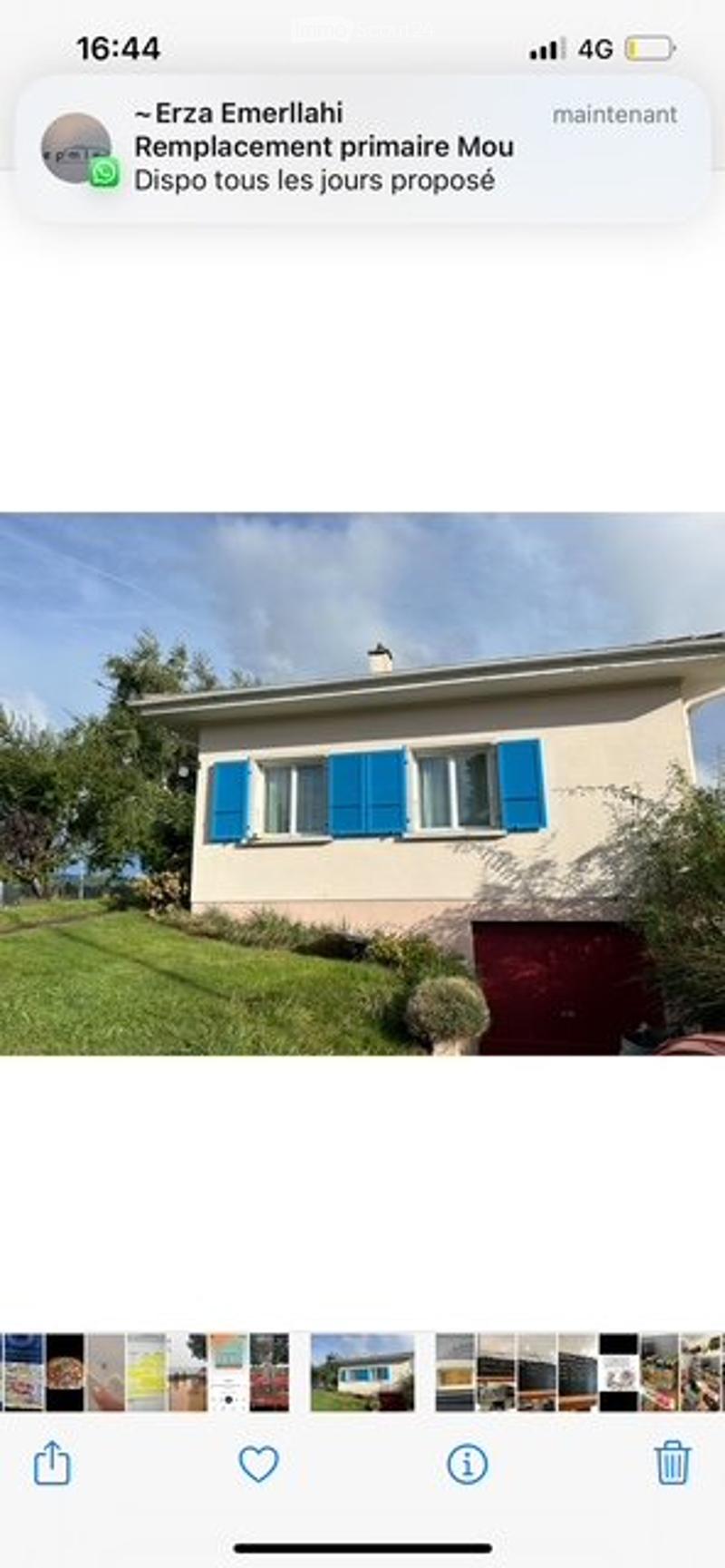 A louer à Poliez-le-Grand petite villa individuelle (1)