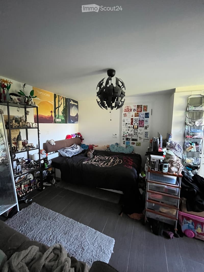 Studio de 35m2, Fribourg Jura, 1er novembre ou à convenir (2)